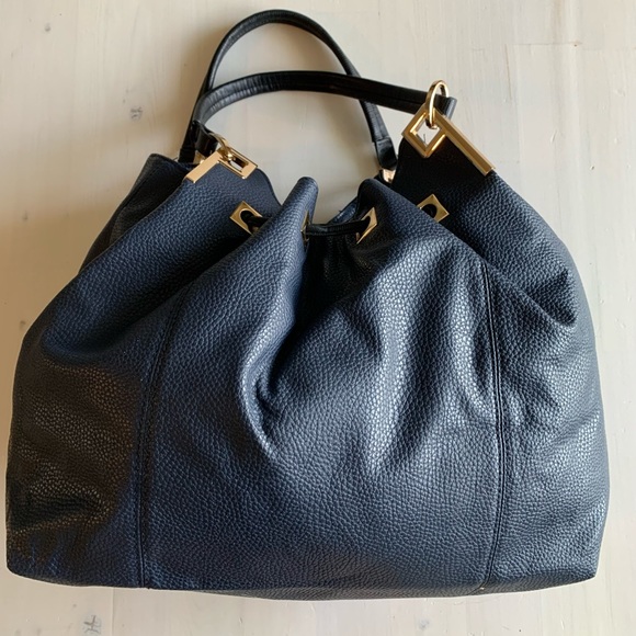 Large Navy Purse - Picture 2 of 3